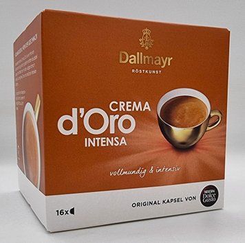 Кава в капсулах Nescafe Dolce Gusto Dallmayr Crema d`Oro Intensa 16 шт. 0761 фото