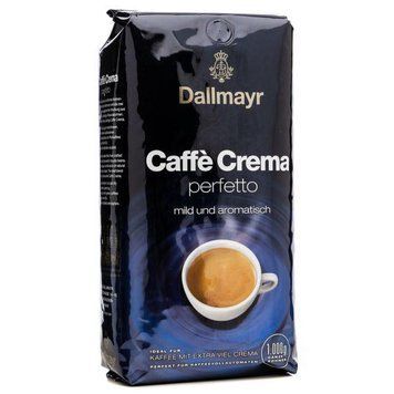 Кава в зернах Dallmayr Caffe Crema perfetto 1 кг Німеччина 90/10 1584708123 фото