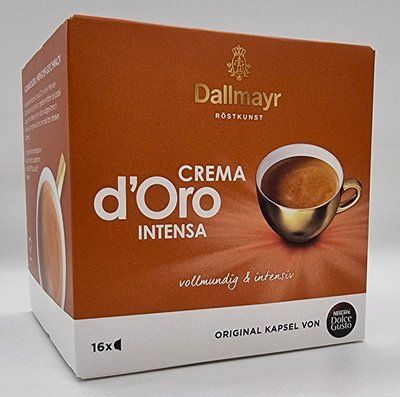 Кава в капсулах Nescafe Dolce Gusto Dallmayr Crema d`Oro Intensa 16 шт. 0761 фото
