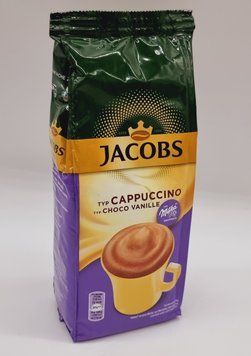 Капучіно Jacobs-Milka Choco Vanille Якобс-Мілка шоколад-ваниль 500г 0055 фото