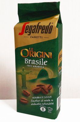 Кава мелена Segafredo Origini Brasile 250 г Італія 1594176341 фото