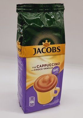 Капучино Jacobs-Milka Choco Vanille Якобс-Милка шоколад-ваниль 500г 0055 фото