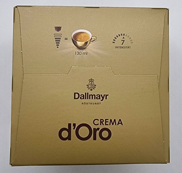 Кофе в капсулах Nescafe Dolce Gusto Dallmayr Crema d`Oro 16 шт. 0760 фото