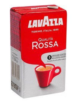 Кава мелена "Lavazza Qualita Rossa" 250 грам Італія 70/30 0468 фото