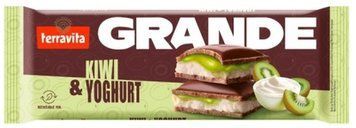 Молочный шоколад Terravita Grande Kiwi & Yoghurt 235 г 5335 фото