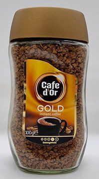 Кава розчинна "Cafe d'Or Gold" 100 грамів Польща 0766 фото