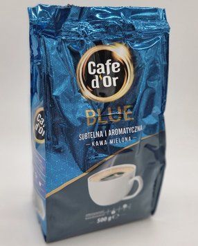 Кава мелена "Cafe d'or" Blue (Кафе Дор) 500 грам Польща 155 фото