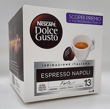 Кава в капсулах Nescafe Dolce Gusto Espresso Napoli 16 шт. 0716 фото