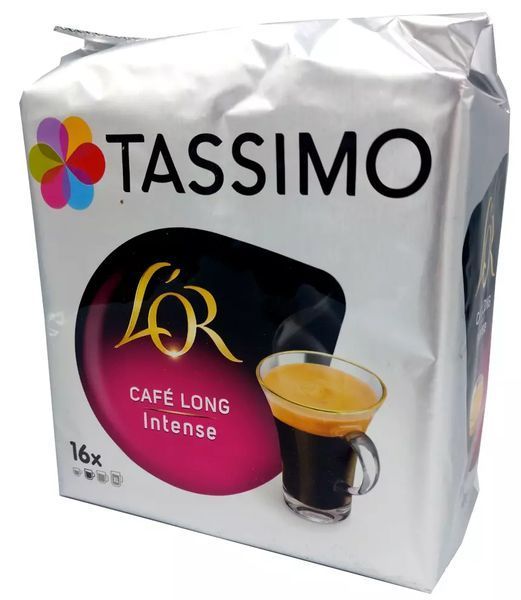 Кава в капсулах Tassimo L'Or Caf&eacute; Long Intense Тассімо 8 порцій. 5143 фото