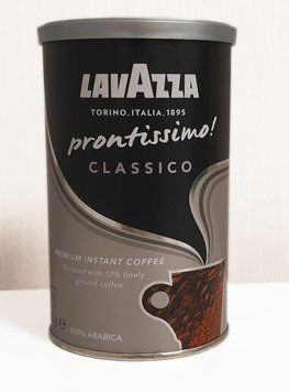 Кава розчинна + натуральна Lavazza Prontissimo! Classico 95 грамів Італія 1535548756 фото