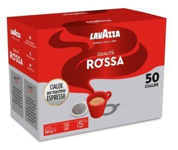 Кофе в чалдах/монодозах Lavazza Qulita Rossa 50 шт. E.S.E. (44 мм) 5104 фото