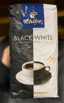 Кава в зернах "Tchibo Black & White" 1 кг Німеччина 5105 фото