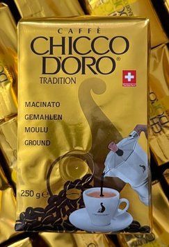 Кофе молотый Chicco Doro Tradition 250г Швейцария 0137 фото
