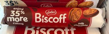 Печиво-сендвіч Lotus Biscoff із молочно-шоколадним кремом 150 г 5393 фото