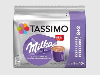 Гарячий шоколад у капсулах TASSIMO Milka 8 порцій. 0827 фото