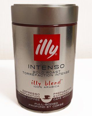 Кава мелена Illy Intenso Bold Roast 100% арабіка 250г Італія 0127 фото
