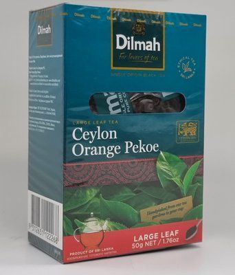 Чай цейлонський великолистовий "Dilmah" Ceylon Orange Pekoe 50 грамів 0626 фото