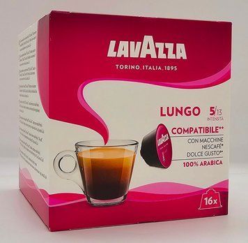 Кава у капсулах Lavazza Dolce Gusto Lungo 16 шт. 5001 фото