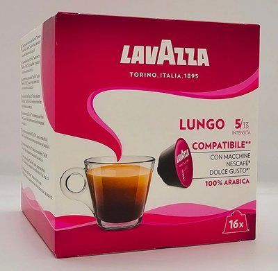 Кава у капсулах Lavazza Dolce Gusto Lungo 16 шт. 5001 фото