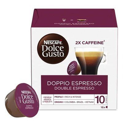 Кофе в капсулах Nescafe Dolce Gusto Gusto Doppio Espresso Double Espresso 16 шт. 5147 фото